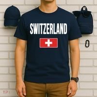 Switzerland Swiss Flag T-Shirt thumb 6