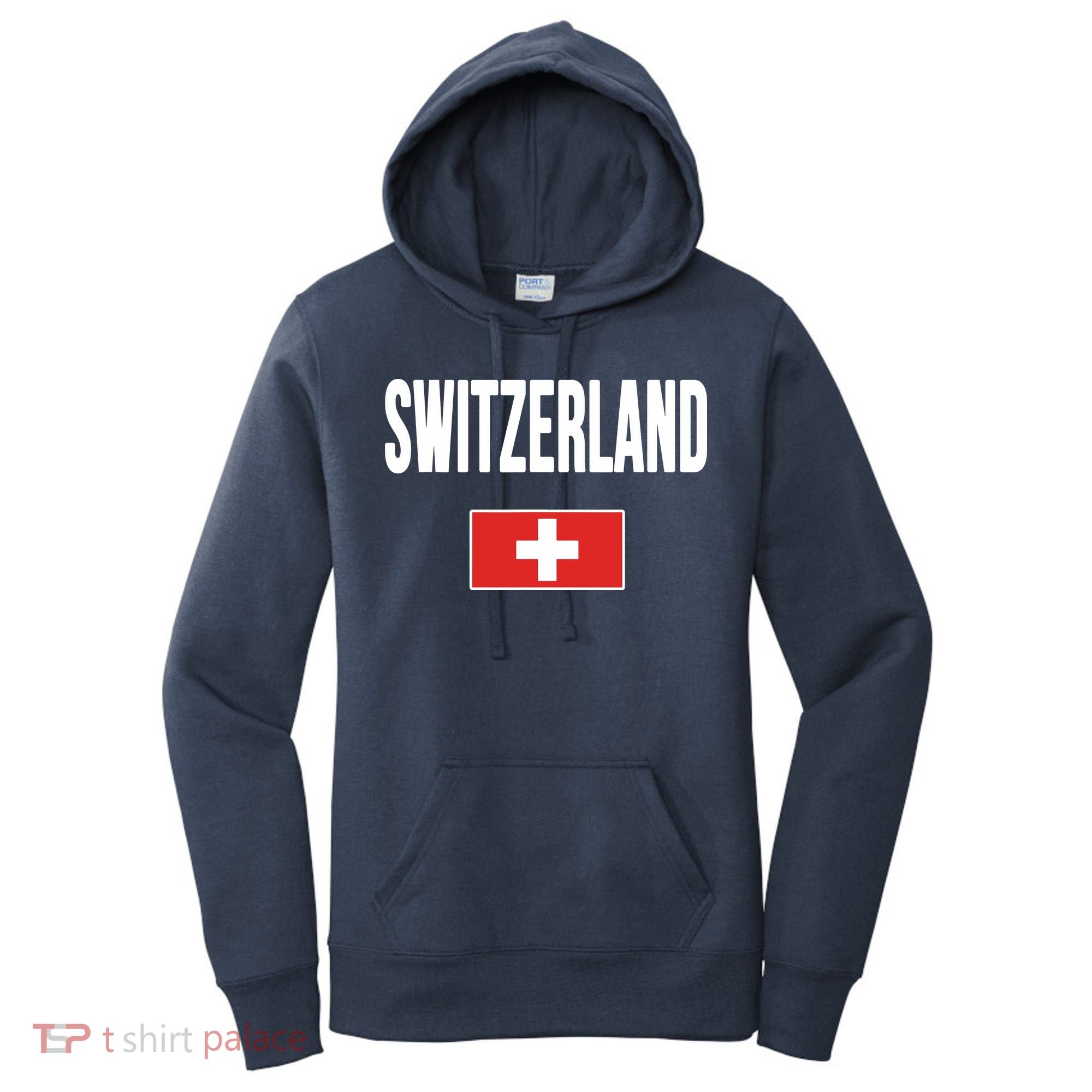 Switzerland Swiss Flag Women's Hoodie