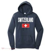 Switzerland Swiss Flag Women's Hoodie thumb 0