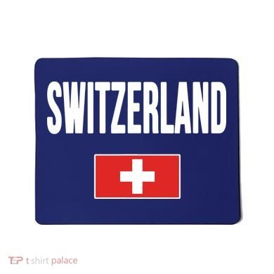 Switzerland Swiss Flag Mousepad