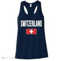 Switzerland Swiss Flag Women's Tank Top thumb 0