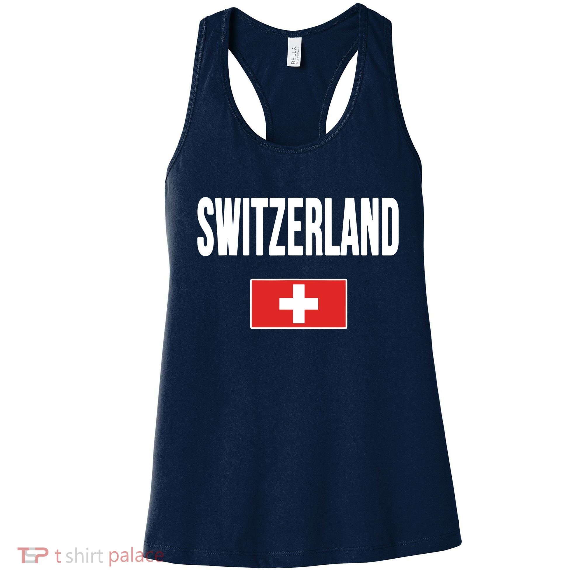 Switzerland Swiss Flag Women's Tank Top