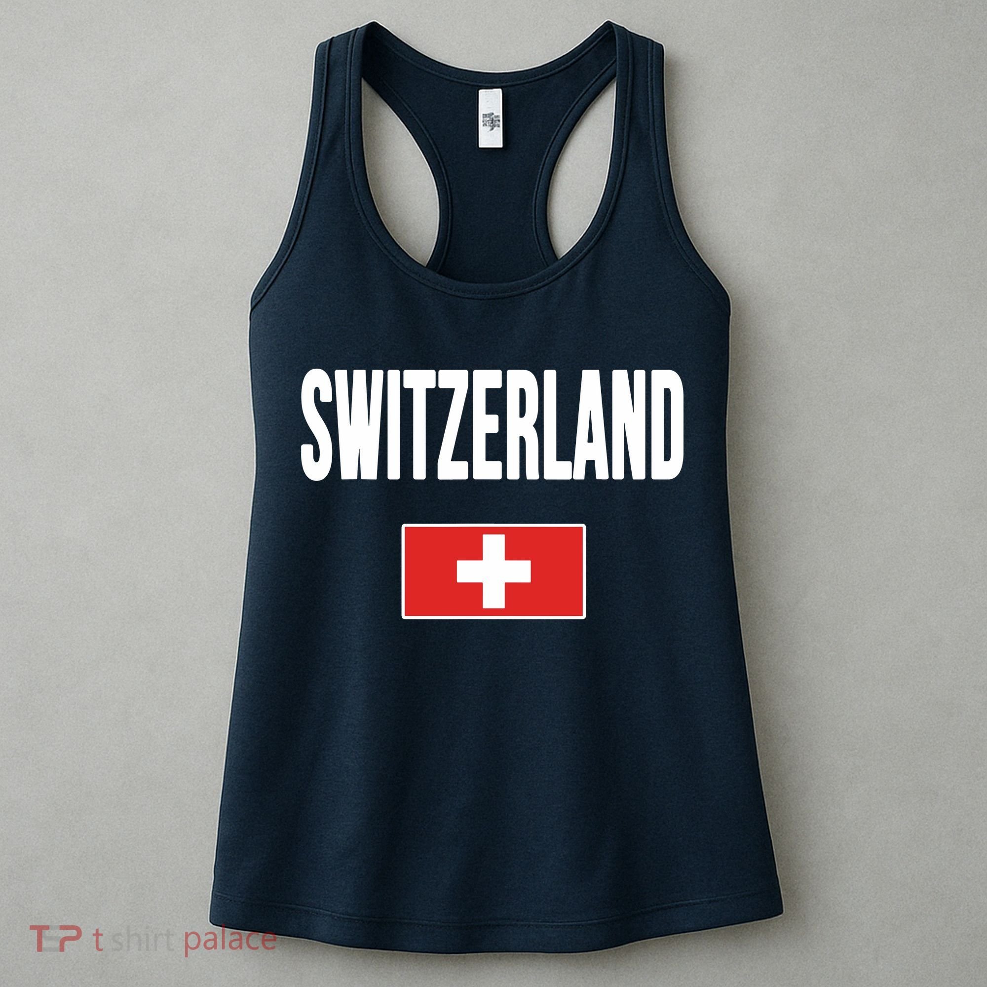 Switzerland Swiss Flag Women's Tank Top
