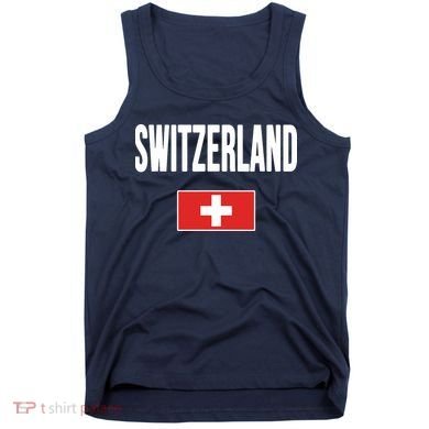 Switzerland Swiss Flag Tank Top