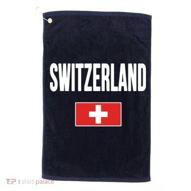 Switzerland Swiss Flag Golf Towel