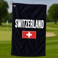 Switzerland Swiss Flag Golf Towel thumb 1