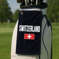Switzerland Swiss Flag Golf Towel thumb 2
