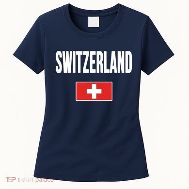 Switzerland Swiss Flag Women's T-Shirt