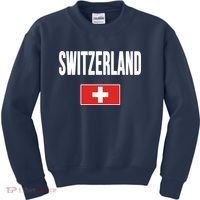 Switzerland Swiss Flag Kids Sweatshirt thumb 0