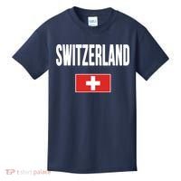 Switzerland Swiss Flag Kids T-Shirt thumb 0