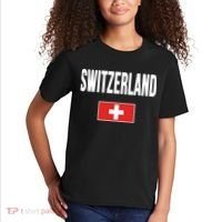 Switzerland Swiss Flag Kids T-Shirt thumb 2