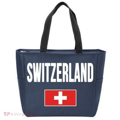 Switzerland Swiss Flag Tote Bag