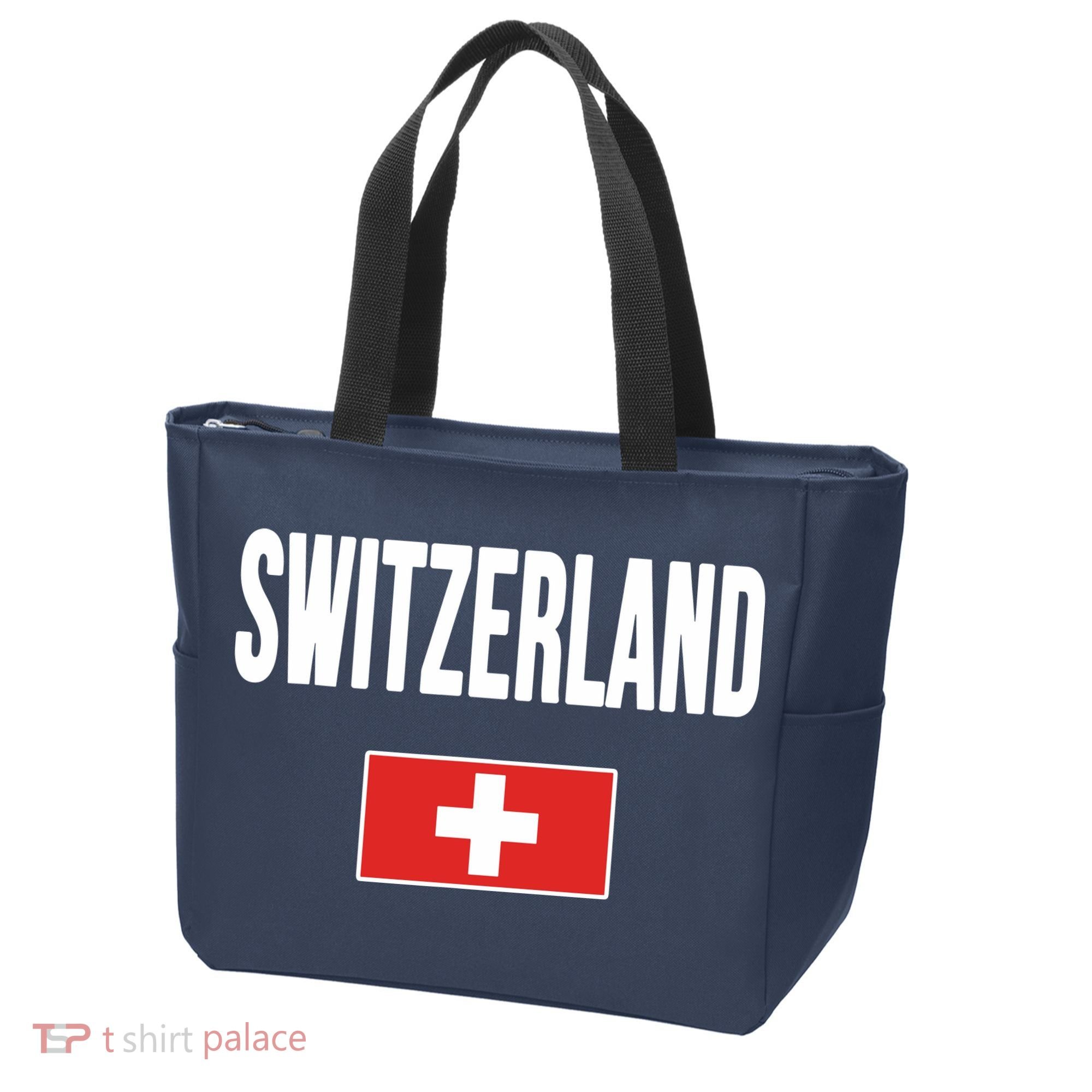 Switzerland Swiss Flag Tote Bag