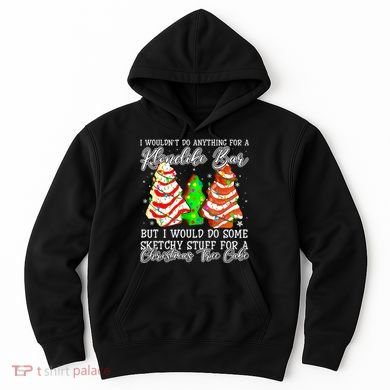 Sketchy Stuff For Some Christmas Tree Cakes Debbie Pajama Hoodie