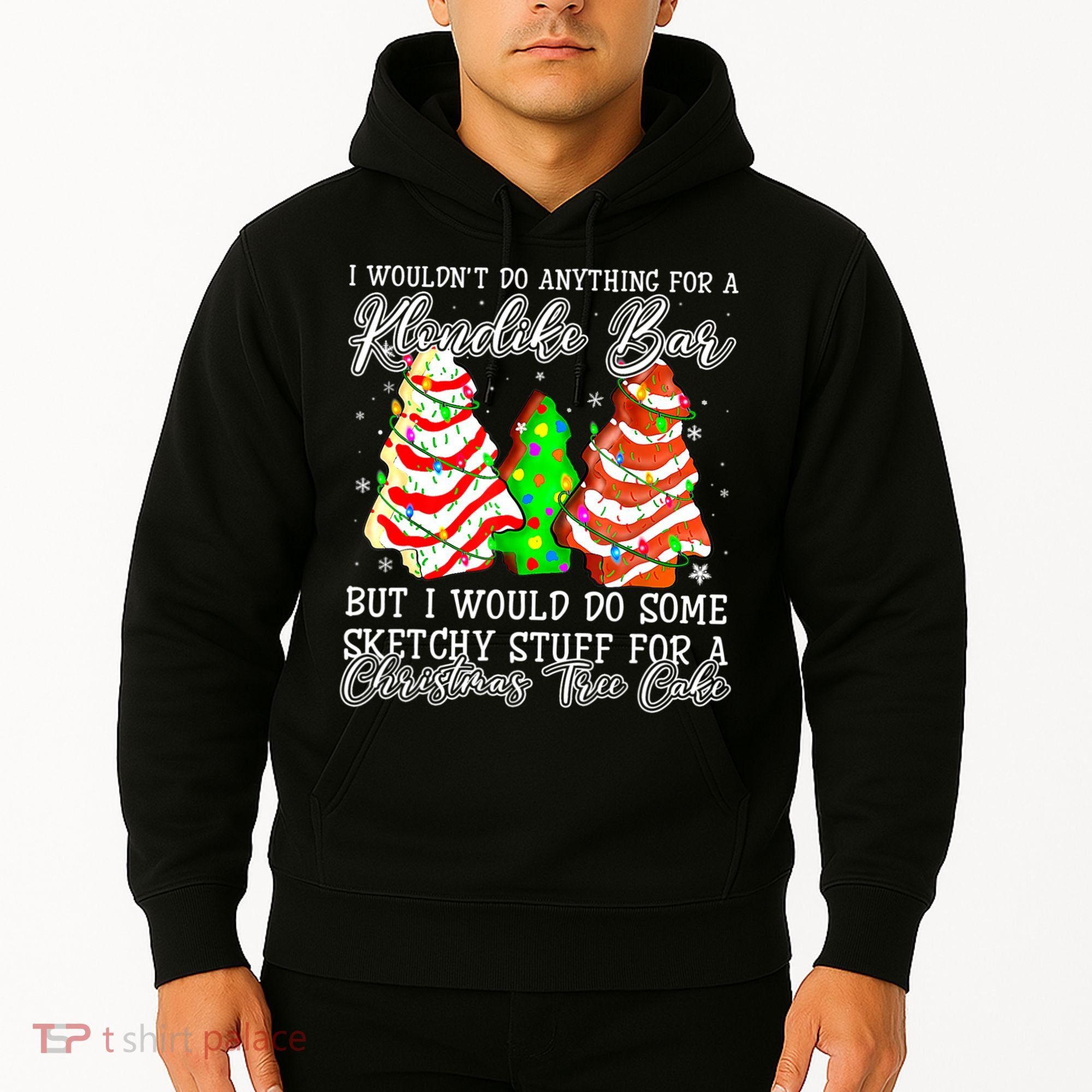 Sketchy Stuff For Some Christmas Tree Cakes Debbie Pajama Hoodie