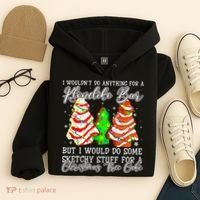 Sketchy Stuff For Some Christmas Tree Cakes Debbie Pajama Hoodie thumb 4