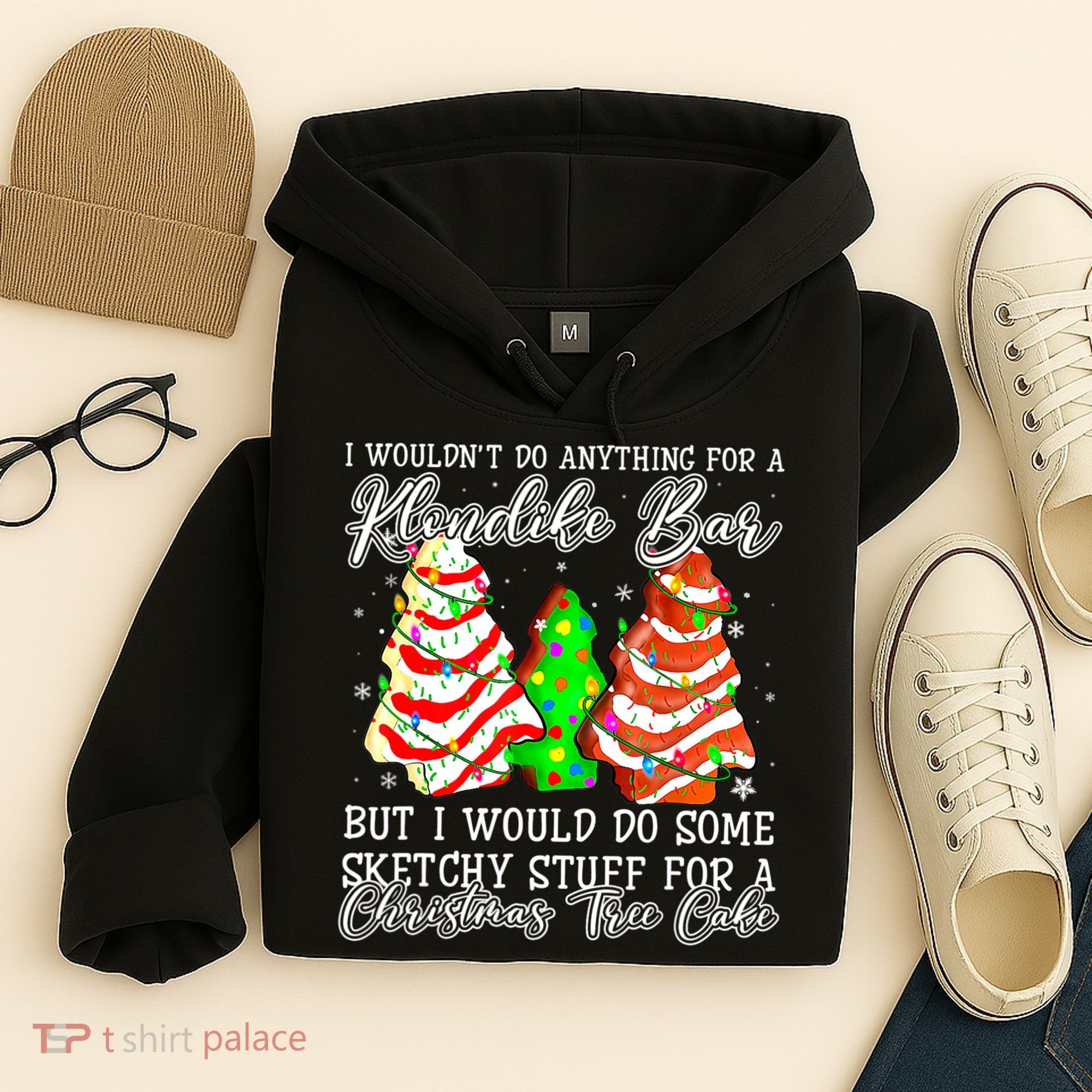 Sketchy Stuff For Some Christmas Tree Cakes Debbie Pajama Hoodie