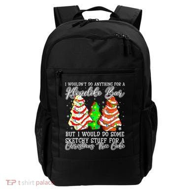 Sketchy Stuff For Some Christmas Tree Cakes Debbie Pajama Backpack