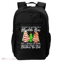 Sketchy Stuff For Some Christmas Tree Cakes Debbie Pajama Backpack thumb 0