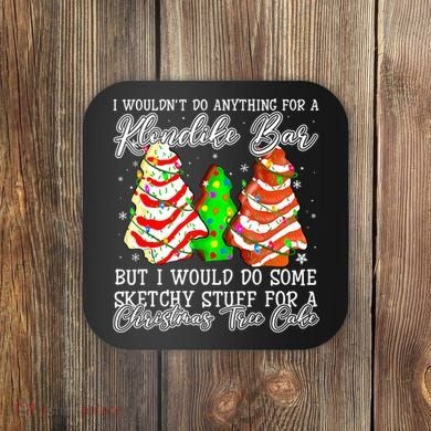 Sketchy Stuff For Some Christmas Tree Cakes Debbie Pajama Coaster