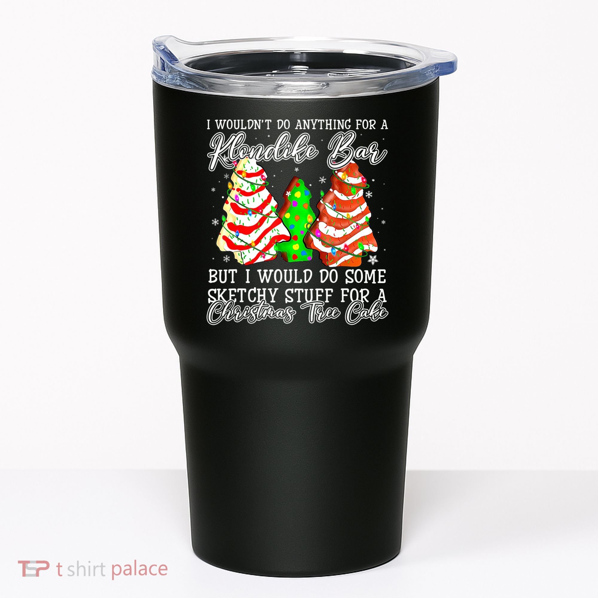 Sketchy Stuff For Some Christmas Tree Cakes Debbie Pajama Tumbler