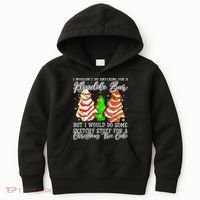 Sketchy Stuff For Some Christmas Tree Cakes Debbie Pajama Kids Hoodie thumb 0