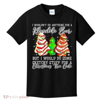 Sketchy Stuff For Some Christmas Tree Cakes Debbie Pajama Kids T-Shirt