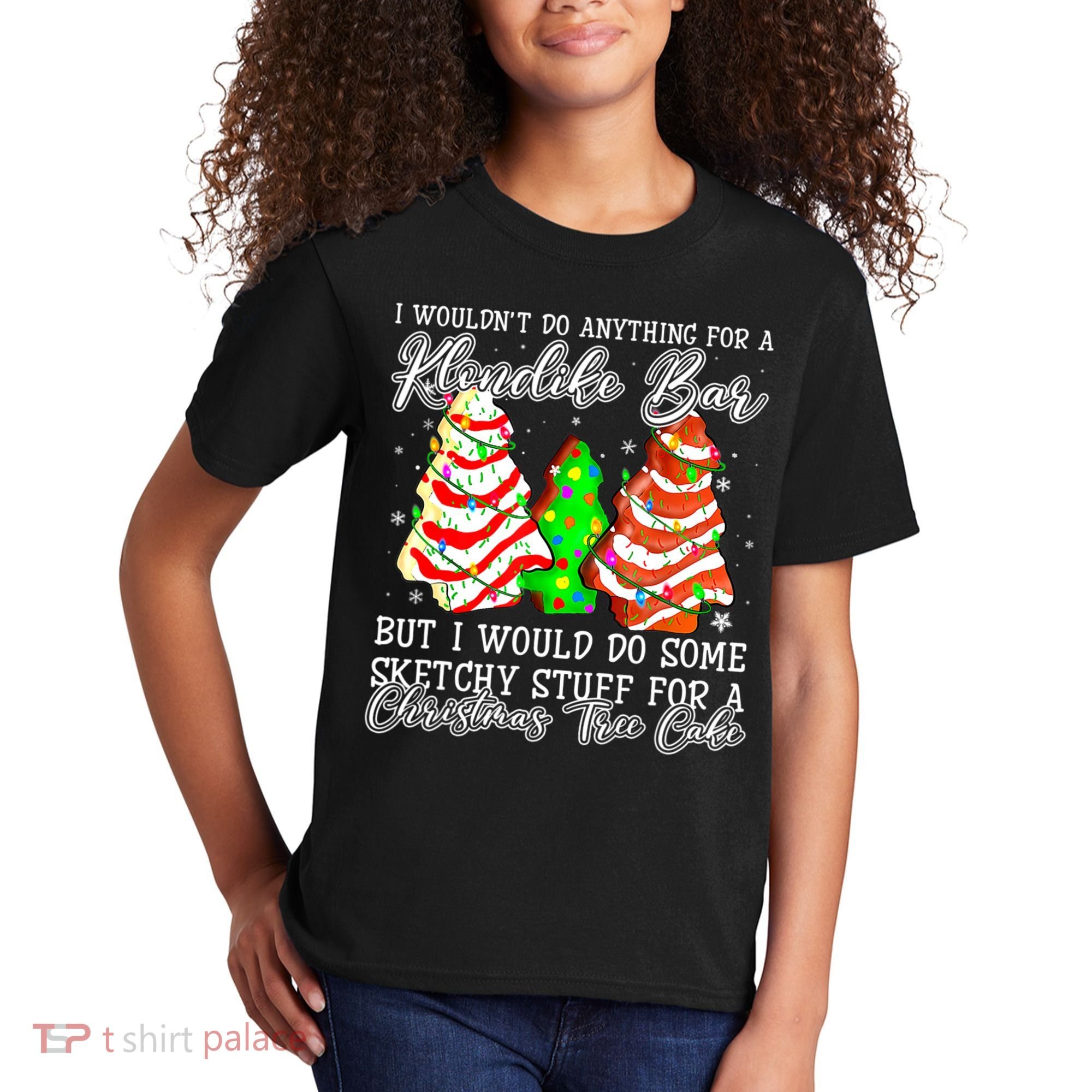 Sketchy Stuff For Some Christmas Tree Cakes Debbie Pajama Kids T-Shirt