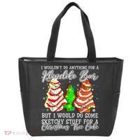 Sketchy Stuff For Some Christmas Tree Cakes Debbie Pajama Tote Bag thumb 0