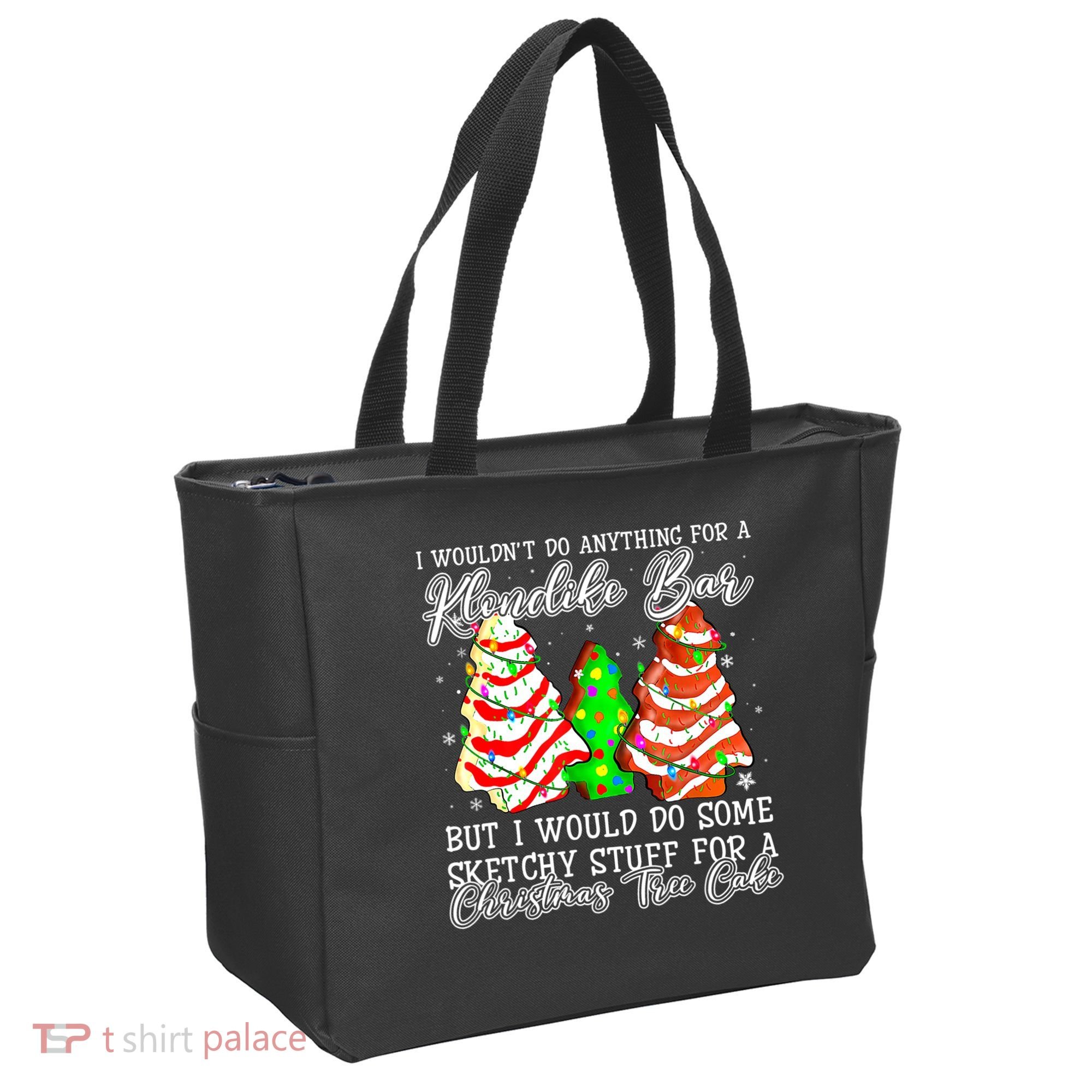 Sketchy Stuff For Some Christmas Tree Cakes Debbie Pajama Tote Bag