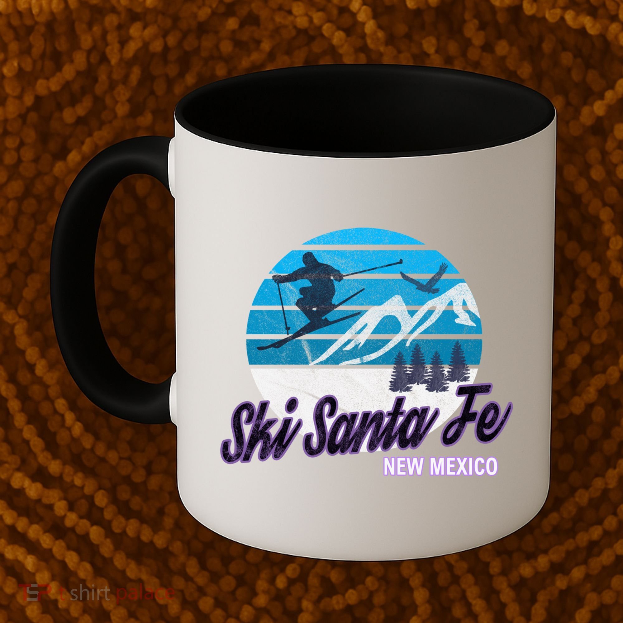 Ski Santa Fe New Mexico Usa Ski Resort Snowboarding Skiing Gift Coffee Mug