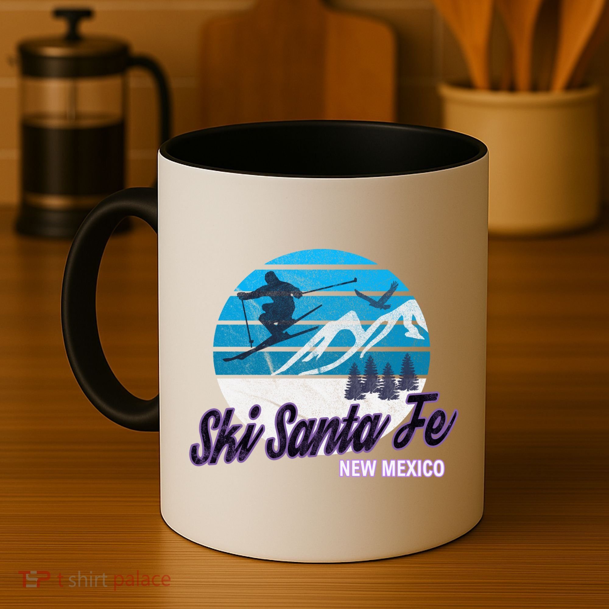 Ski Santa Fe New Mexico Usa Ski Resort Snowboarding Skiing Gift Coffee Mug