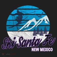 Ski Santa Fe New Mexico Usa Ski Resort Snowboarding Skiing Gift Beanie thumb 2
