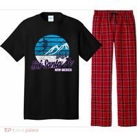 Ski Santa Fe New Mexico Usa Ski Resort Snowboarding Skiing Gift Pajama Set thumb 0