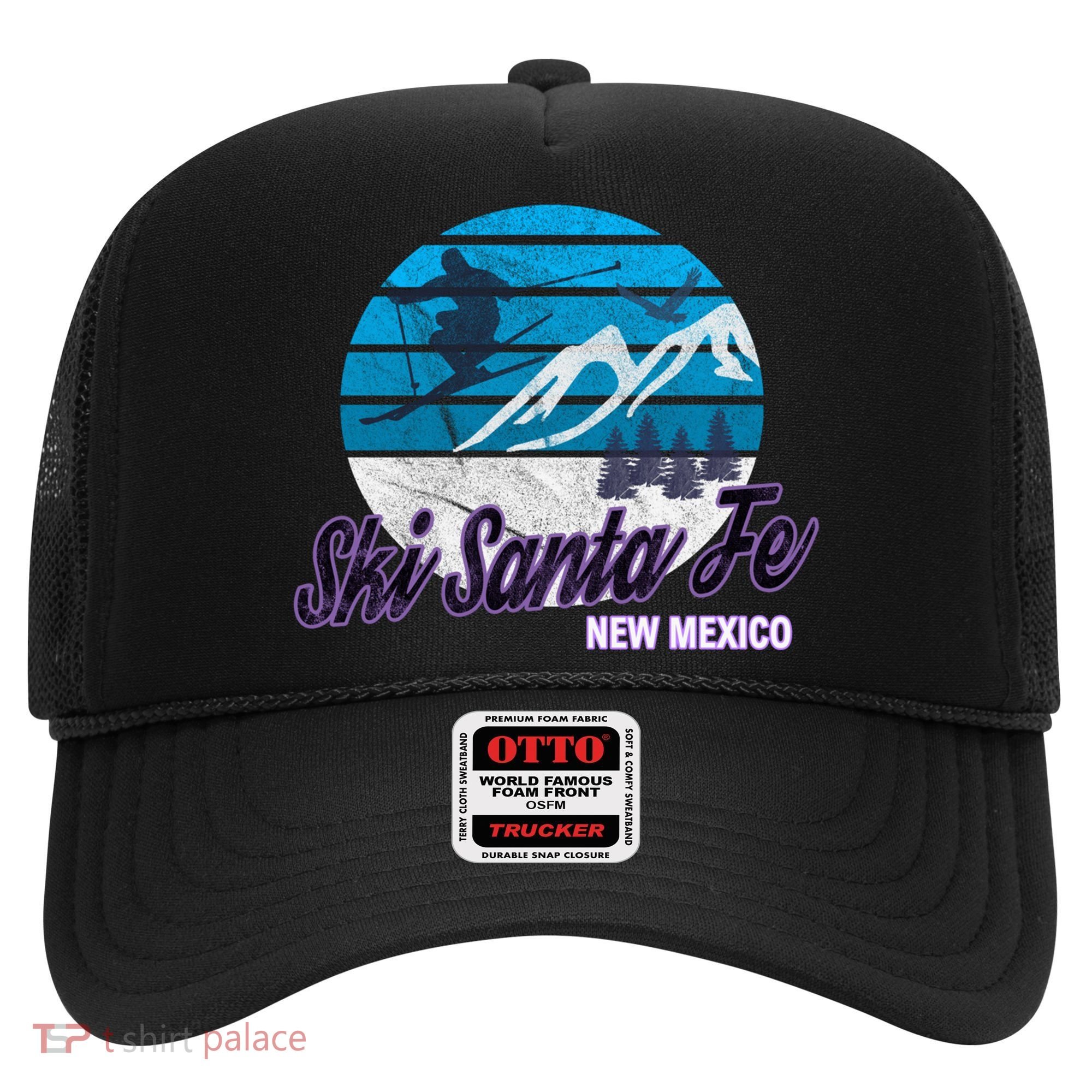 Ski Santa Fe New Mexico Usa Ski Resort Snowboarding Skiing Gift Hat