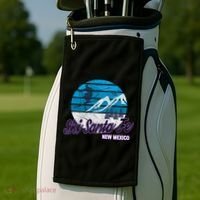 Ski Santa Fe New Mexico Usa Ski Resort Snowboarding Skiing Gift Golf Towel thumb 2