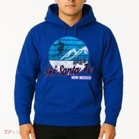 Ski Santa Fe New Mexico Usa Ski Resort Snowboarding Skiing Gift Hoodie thumb 2