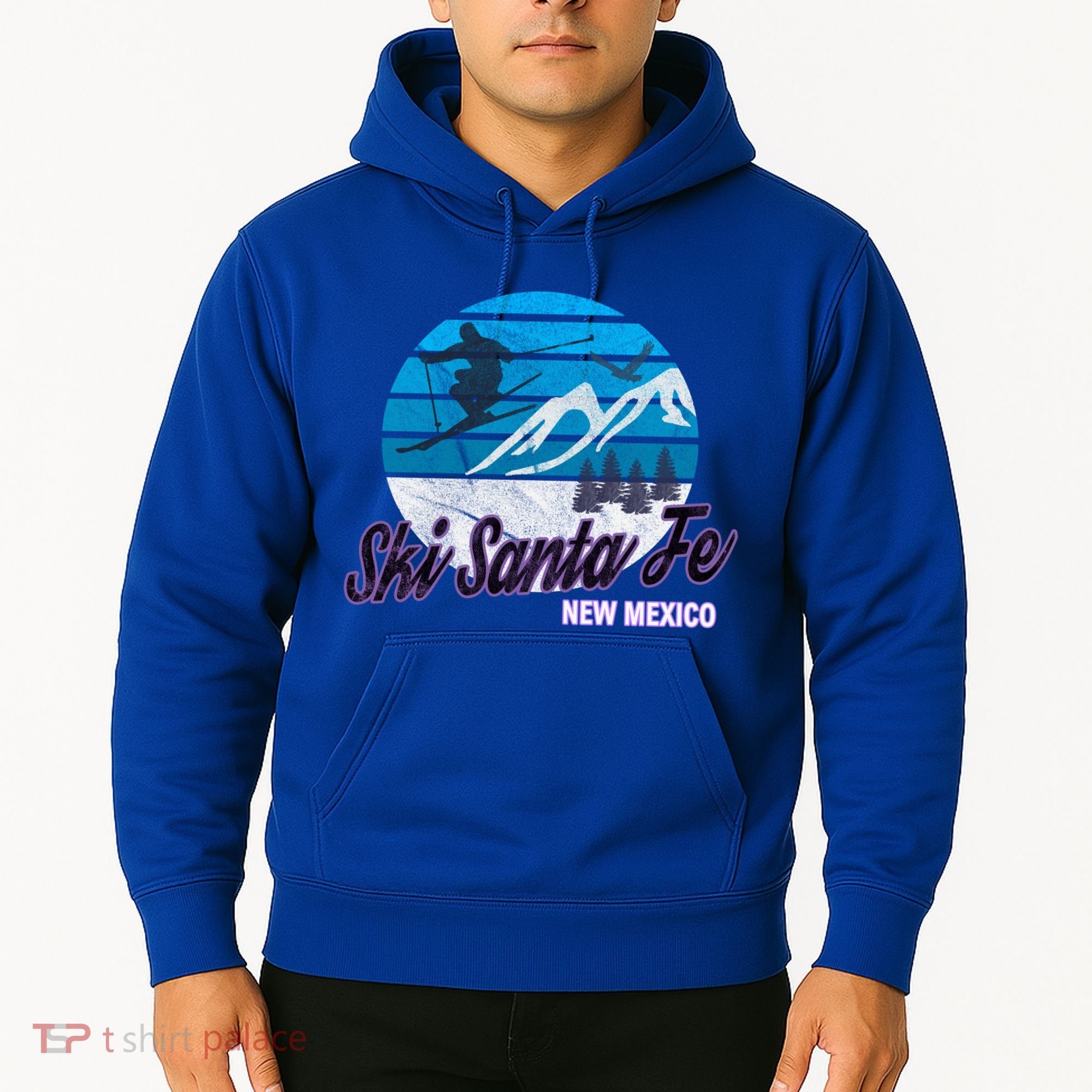 Ski Santa Fe New Mexico Usa Ski Resort Snowboarding Skiing Gift Hoodie