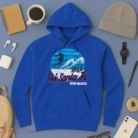 Ski Santa Fe New Mexico Usa Ski Resort Snowboarding Skiing Gift Hoodie thumb 3