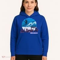 Ski Santa Fe New Mexico Usa Ski Resort Snowboarding Skiing Gift Hoodie thumb 5
