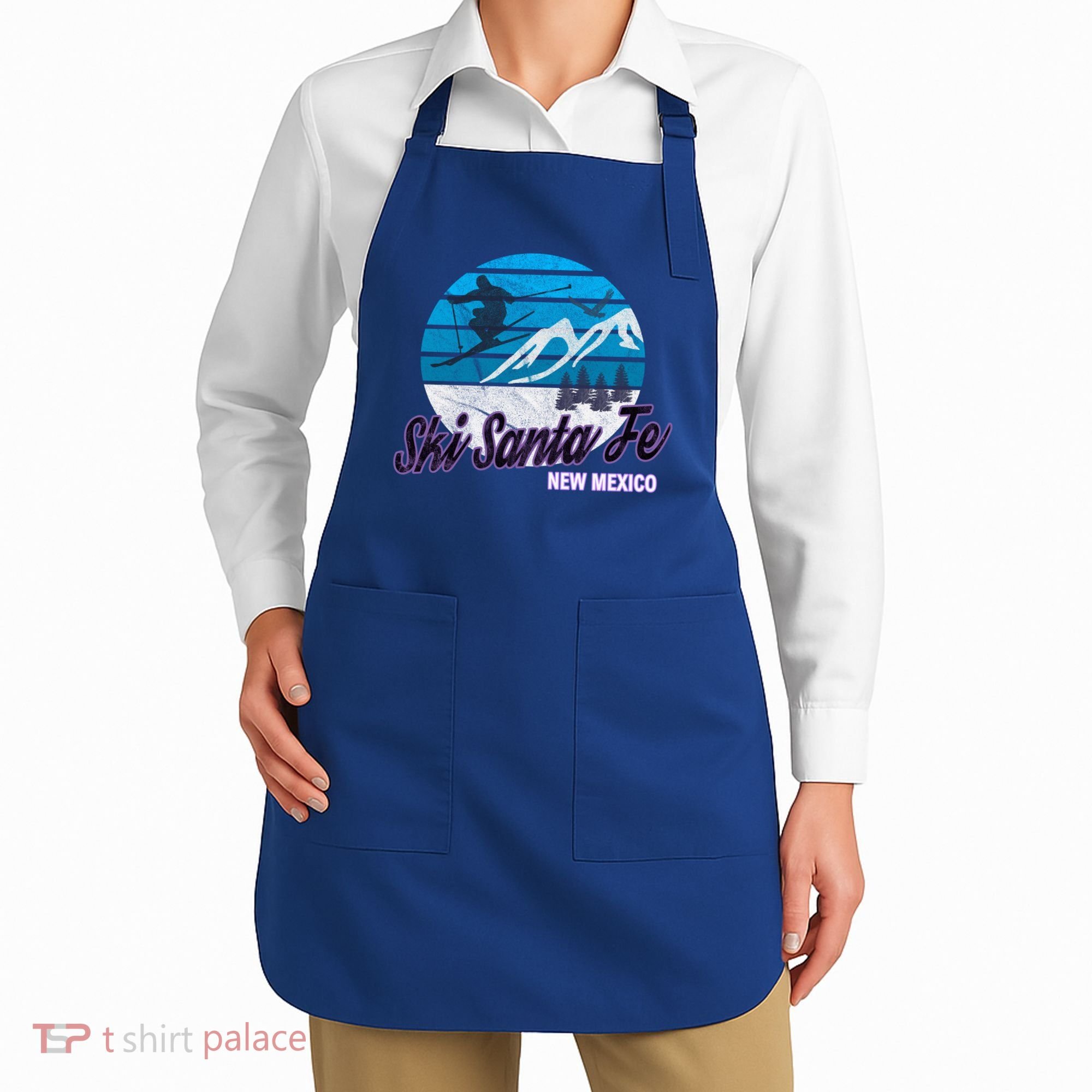 Ski Santa Fe New Mexico Usa Ski Resort Snowboarding Skiing Gift Apron