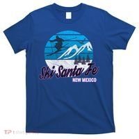 Ski Santa Fe New Mexico Usa Ski Resort Snowboarding Skiing Gift T-Shirt thumb 0