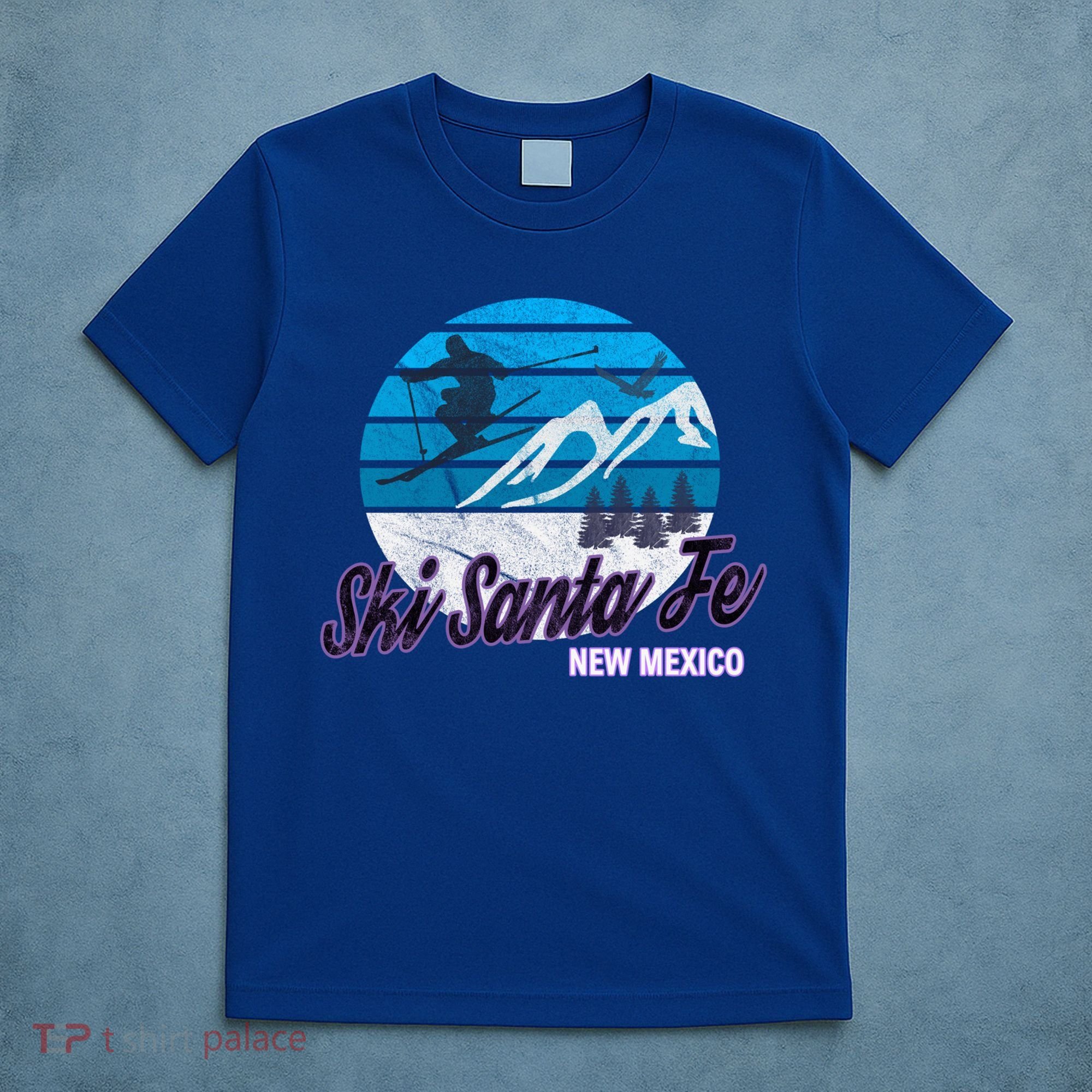 Ski Santa Fe New Mexico Usa Ski Resort Snowboarding Skiing Gift T-Shirt