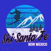 Ski Santa Fe New Mexico Usa Ski Resort Snowboarding Skiing Gift T-Shirt thumb 7