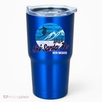 Ski Santa Fe New Mexico Usa Ski Resort Snowboarding Skiing Gift Tumbler thumb 0