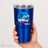 Ski Santa Fe New Mexico Usa Ski Resort Snowboarding Skiing Gift Tumbler thumb 2