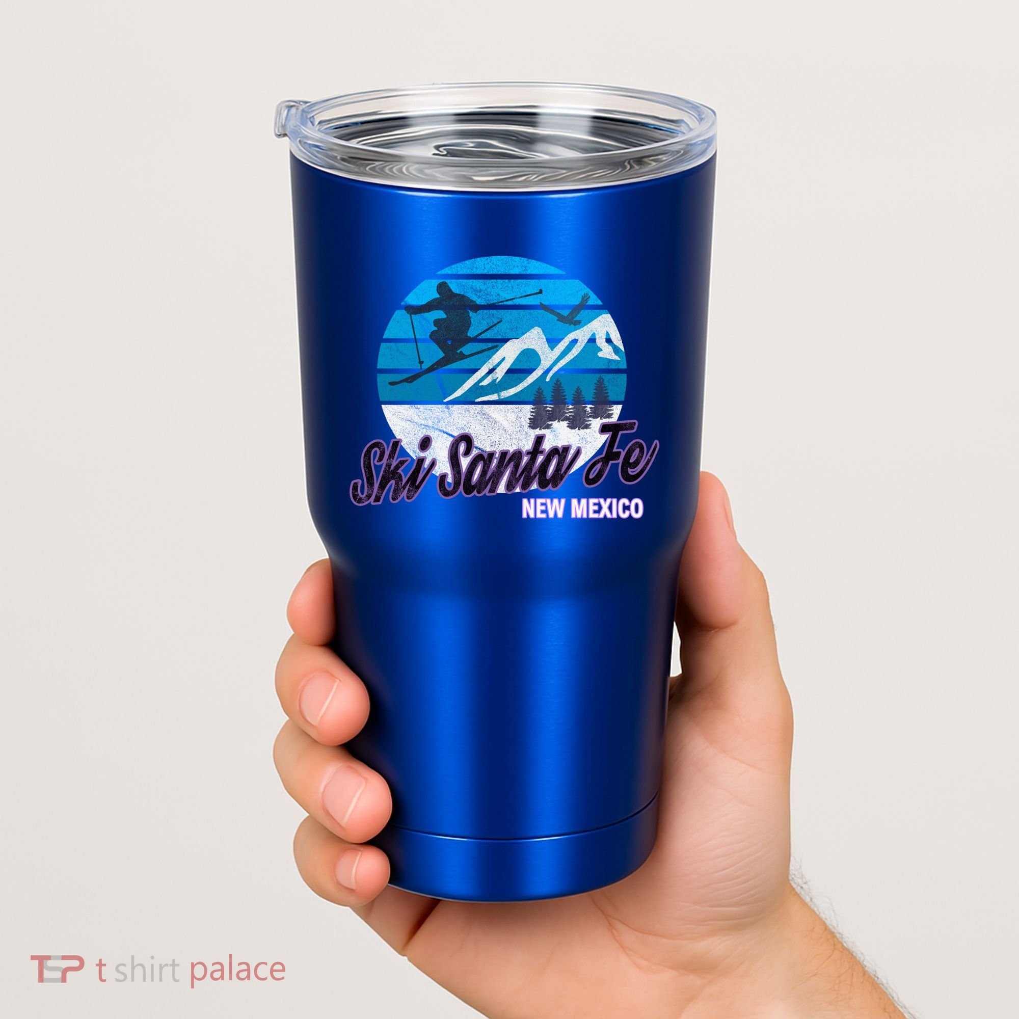Ski Santa Fe New Mexico Usa Ski Resort Snowboarding Skiing Gift Tumbler