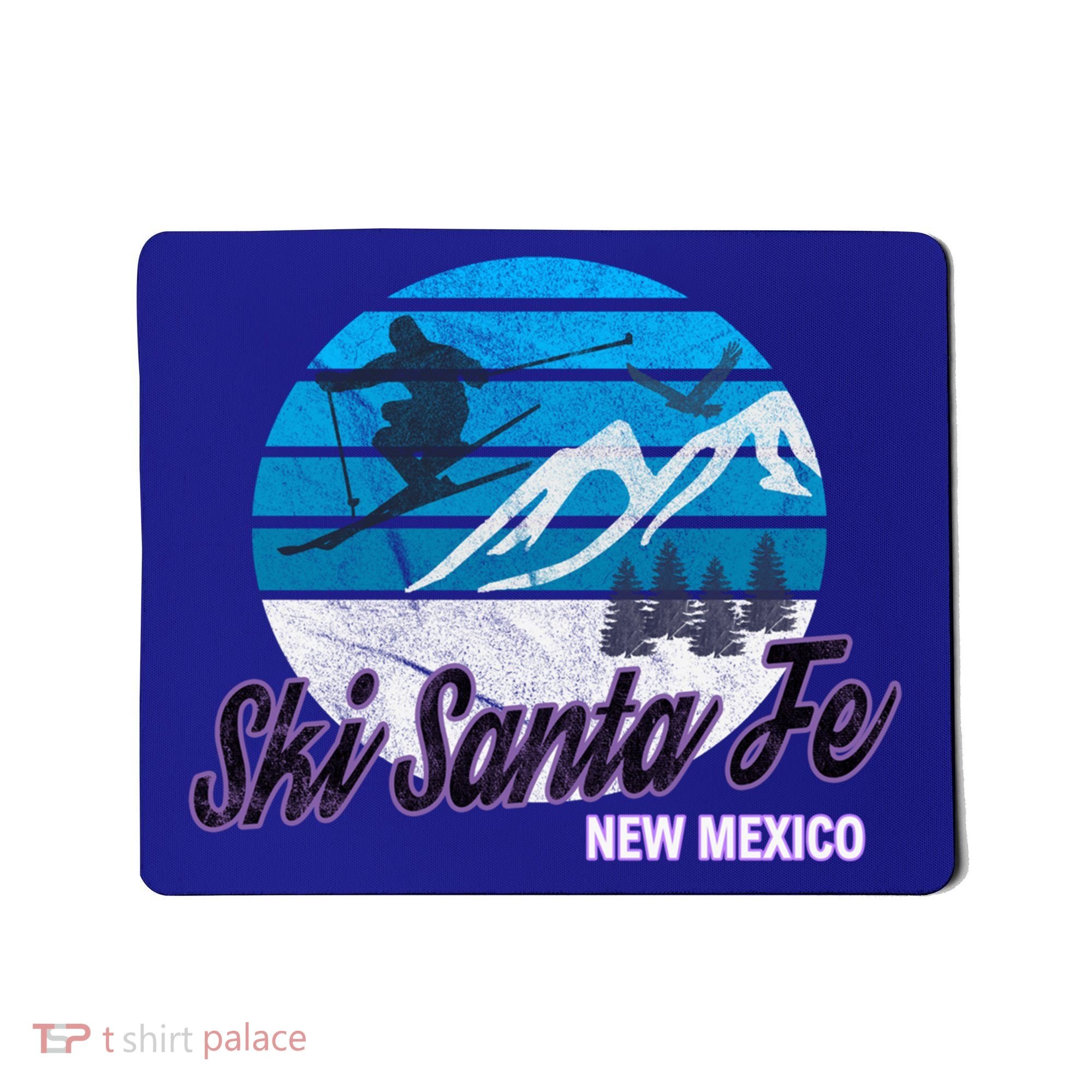 Ski Santa Fe New Mexico Usa Ski Resort Snowboarding Skiing Gift Mousepad