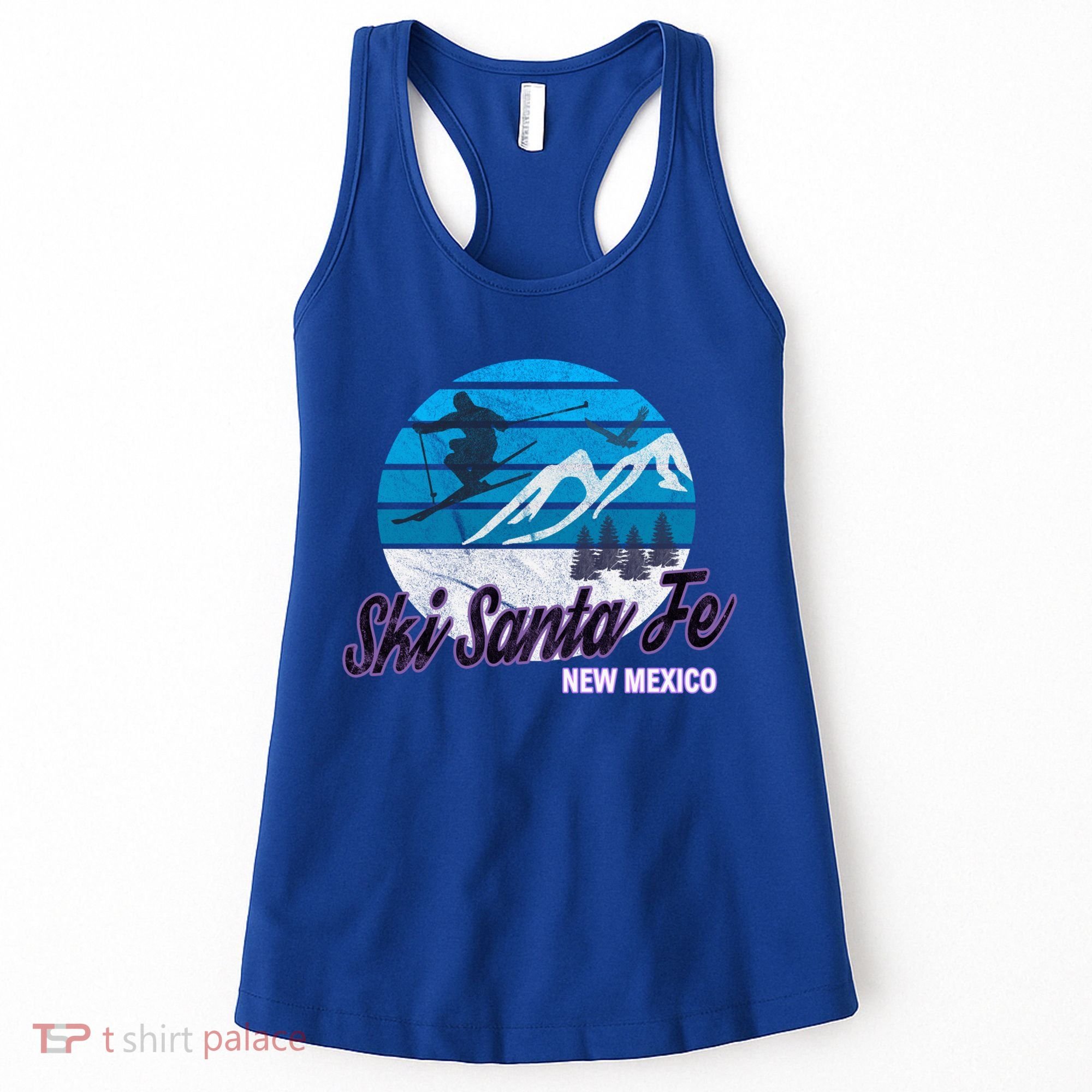 Ski Santa Fe New Mexico Usa Ski Resort Snowboarding Skiing Gift Women's Tank Top