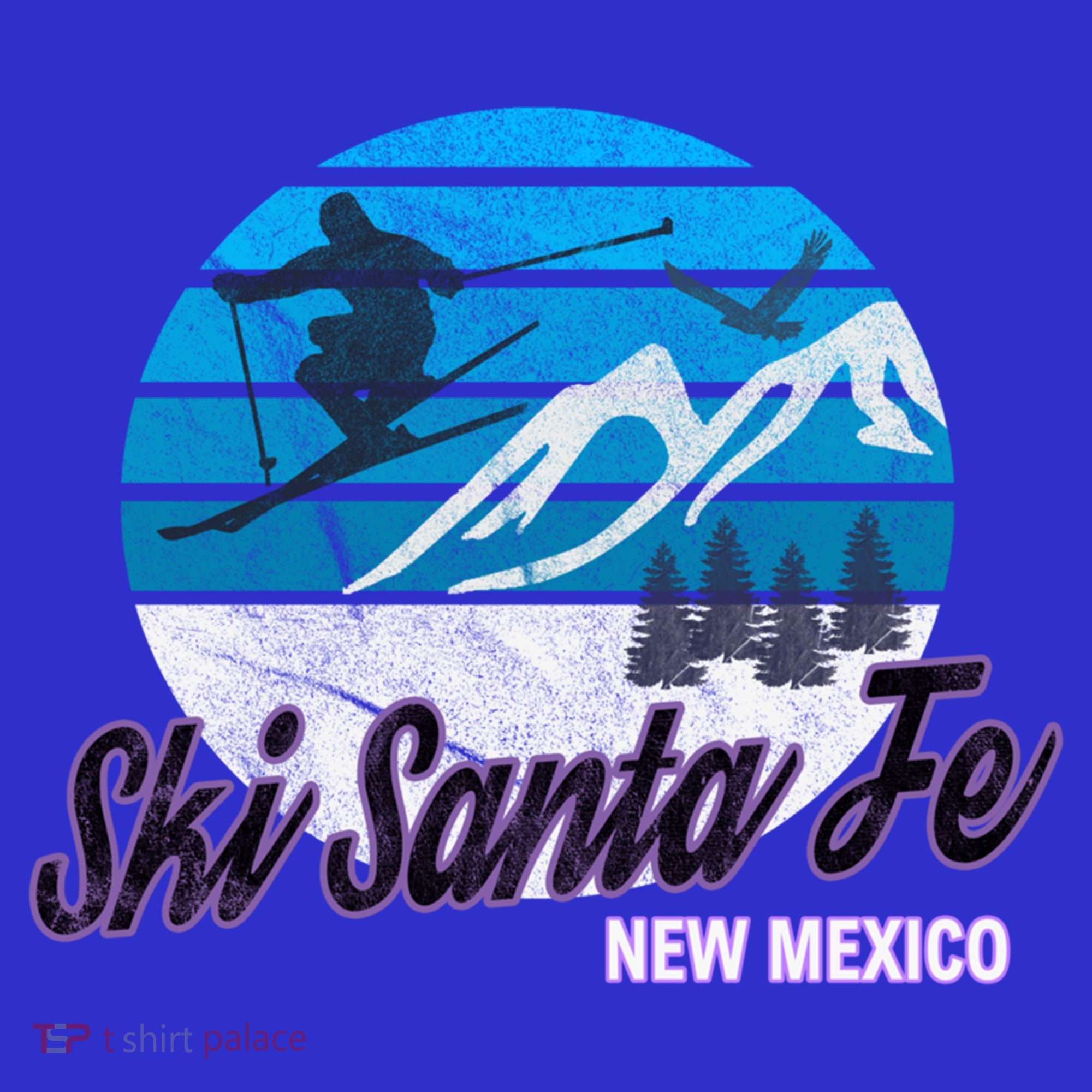Ski Santa Fe New Mexico Usa Ski Resort Snowboarding Skiing Gift Women's Tank Top